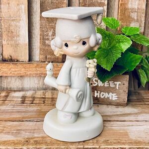 New Precious Moments Graduation Graduated Girl The Lord Bless You & Keep You